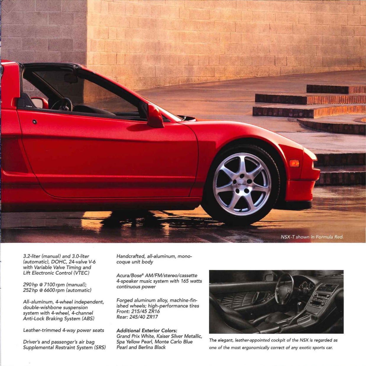 1998 Acura Brochure Page 7